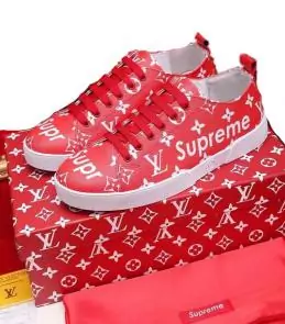 acheter chaussures femmes louis vuitton monogram red supreme